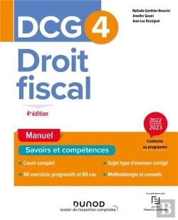 Bertrand.pt - Dcg 4 : Droit Fiscal ; Manuel (Édition 2022/2023)