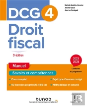Dcg 4 : Droit Fiscal ; Manuel (Édition 2023/2024)