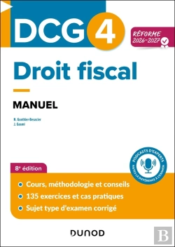 Bertrand.pt - Dcg 4 : Droit Fiscal ; Manuel (Édition 2026/2027)