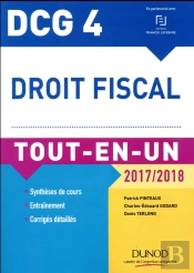 Dcg 4 ; Droit Fiscal ; Tout-En-Un (Édition 2017/2018)