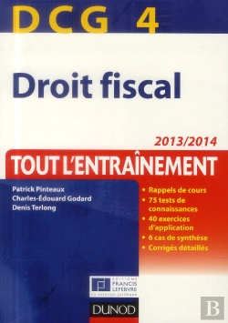 Bertrand.pt - Dcg 4 ; Droit Fiscal ; Tout L'Entraînement (7e Édition)