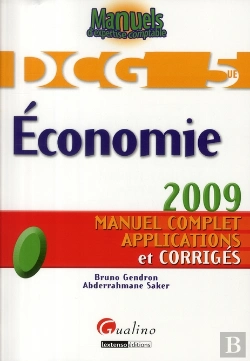 Bertrand.pt - Dcg 5 ; Économie (2e Édition)