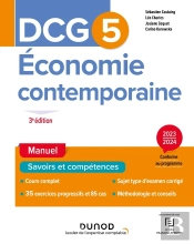 Dcg 5 : Économie Contemporaine ; Manuel (Édition 2023/2024)