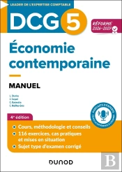 Dcg 5 : Économie Contemporaine ; Manuel (Édition 2026/2027)