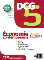 Dcg 5 - Economie Contemporaine - Manuel Et Applications