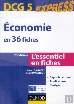 Bertrand.pt - Dcg 5 ; Économie En 36 Fiches (2e Édition)