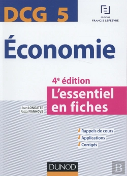 Bertrand.pt - Dcg 5 ; Économie ; L'Essentiel En Fiches (4e Édition)