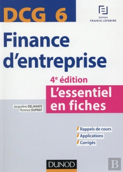 Bertrand.pt - Dcg 6 ; Finance D'Entreprise (4e Édition)
