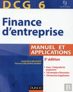 Bertrand.pt - Dcg 6 ; Finance D'Entreprise (5e Édition)