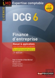 Dcg 6 Finance D'Entreprise 5e Edition