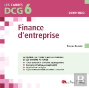 Dcg 6 - Finance D'Entreprise - Cours Et Applications Corrigees