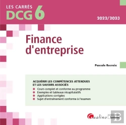 Bertrand.pt - Dcg 6 - Finance D'Entreprise - Cours Et Applications Corrigees