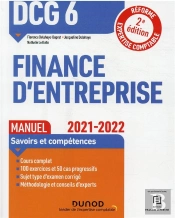 Dcg 6 ; Finance D'Entreprise ; Manuel (2e Édition)