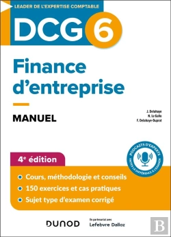 Bertrand.pt - Dcg 6 - Finance D'Entreprise - Manuel - 4e Éd.