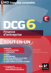 Dcg 6 - Finance D'Entreprise - Manuel Et Applications - 2e Edition