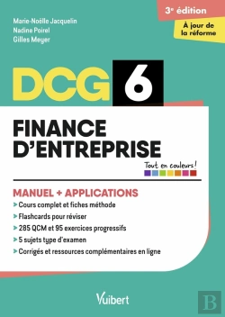 Bertrand.pt - Dcg 6 - Finance D'Entreprise : Manuel Et Applications - Réforme 2026-2027 : Maîtriser Les Compétences Et Réussir L'Examen