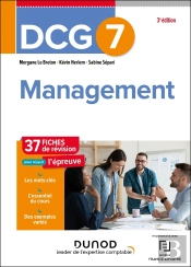 Dcg 7 : Management ; Fiches De Révision (Édition 2024/2025)