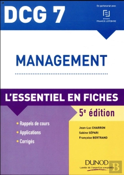Bertrand.pt - Dcg 7 - Management ; L'Essentiel En Fiches (Édition 2018/2019)