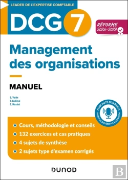 Bertrand.pt - Dcg 7 : Management  ; Manuel (Édition 2026/2027)