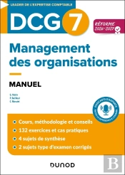 Dcg 7 : Management  ; Manuel (Édition 2026/2027)