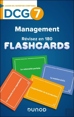 Bertrand.pt - Dcg 7 : Management ; Révisez En 180 Flashcards