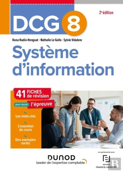 Bertrand.pt - Dcg 8 : Système D'Information ; 41 Fiches De Révision (2e Édition)