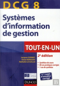 Bertrand.pt - Dcg 8 ; Systèmes D'Information De Gestion ; Tout-En-Un (2e Édition)