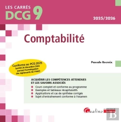 Bertrand.pt - Dcg 9 - Comptabilité : Conforme Au Pcg 2025 (6e Édition)