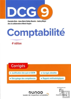 Bertrand.pt - Dcg 9 : Comptabilité ; Corrigés (4e Édition)