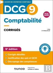 Dcg 9 : Comptabilité ; Corrigés (Édition 2024/2025)