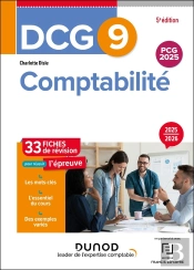 Dcg 9 : Comptabilité ; Fiches De Révision (Édition 2025/2026)
