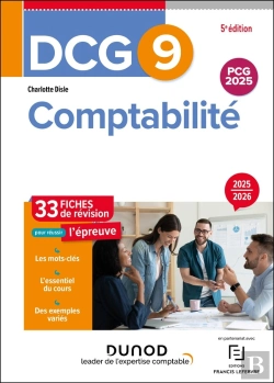Bertrand.pt - Dcg 9 : Comptabilité ; Fiches De Révision (Édition 2025/2026)