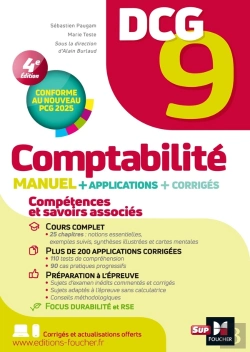 Bertrand.pt - Dcg 9 - Comptabilite - Manuel Et Applications  A Jour Pcg 2025 Edition
