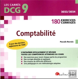 Bertrand.pt - Dcg 9 - Exercices Corriges De Comptabilite, 3eme Edition - 180 Exercices Corriges Exclusivement Dedi