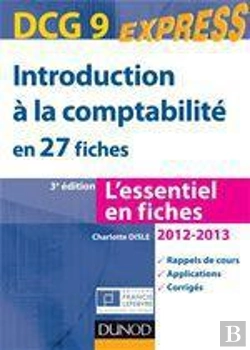 Bertrand.pt - Dcg 9 Introduction A La Comptabilite 2012/2013- 3e Edition - En 27 Fiches