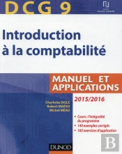 Dcg 9 ; Introduction À La Comptabilité (7e Édition)
