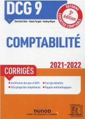 Dcg 9 - Introduction A La Comptabilite - Dcg 9 - T01 - Dcg 9 Comptabilite - Corriges - 2021/2022 - R