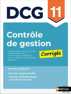 Bertrand.pt - Dcg : Contrôle De Gestion ; Épreuve 11 ; Corrigés