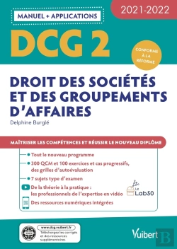 Bertrand.pt - Dcg T.2 ; Droit Des Sociétés
