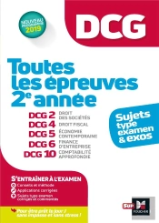 Dcg : Toute Les Epreuves De 2e Annee Du Dcg 2, 4, 6, 10 - Sujets Et Exos