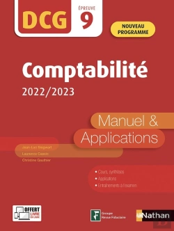 Bertrand.pt - Dcg : Ue9 : Comptabilité : Manuel & Applications (Édition 2022)