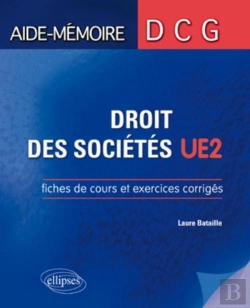 Bertrand.pt - Dcg2 Droit Des Sociétés, Fiches De Cours Et Exercices Corrigées