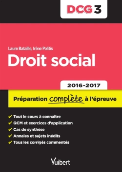 Bertrand.pt - Dcg.3 Droit Social 2e Edt