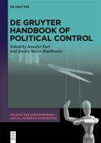 De Gruyter Handbook Of Political Control