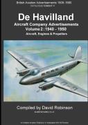 De Havilland Aircraft Company Advertisements. Volume 2