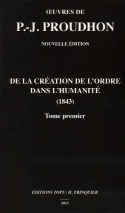 Bertrand.pt - De La Création De L'Ordre Dans L'Humanité T01