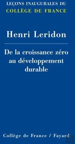 Bertrand.pt - De La Croissance Zéro Au Développement Durable