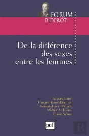 De La Différence Des Sexes Entre Les Femmes