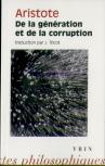 De La Génération Et De La Corruption