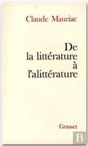 De La Littérature À L'Alittérature